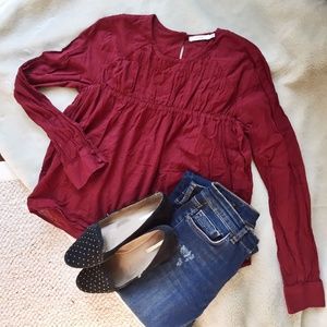 Artizia Talula Red Blouse